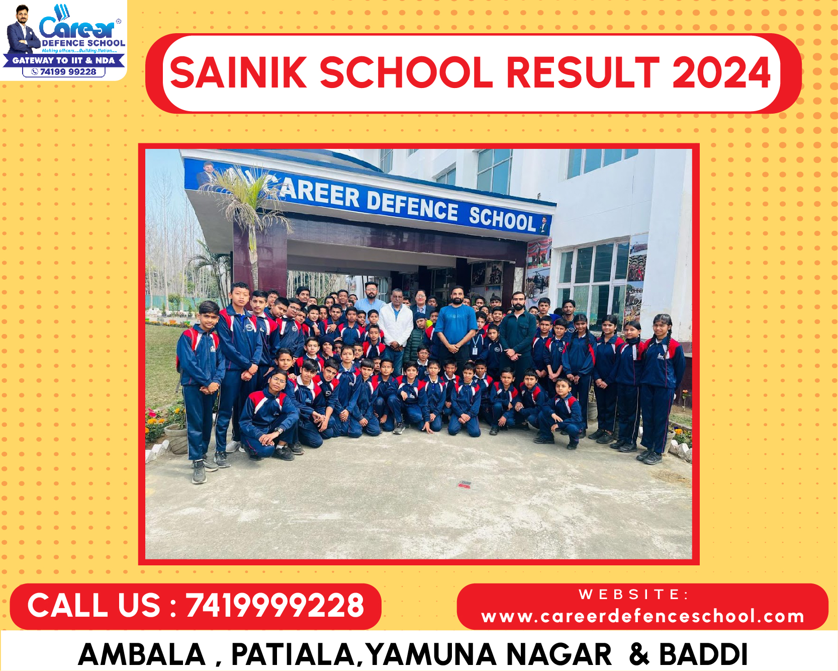 Sainik School Result 2024